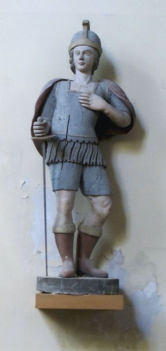 statue : Saint Georges (?)