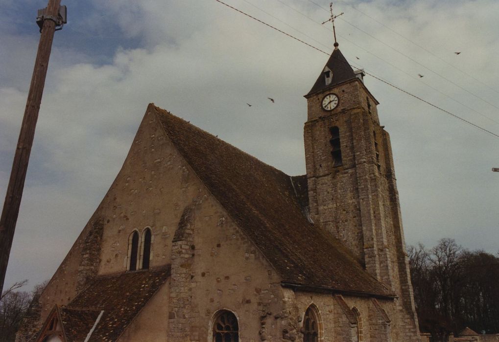 Eglise Saint-Martin : Ensemble sud-ouest, vue générale