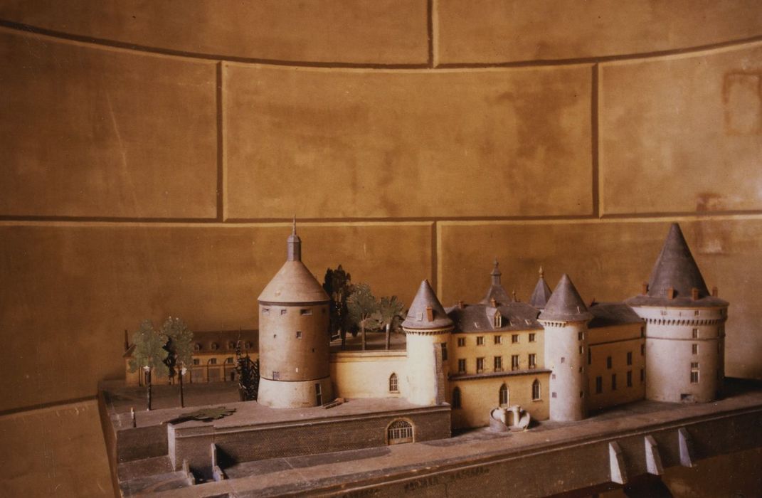 maquette du Château de Chastellux