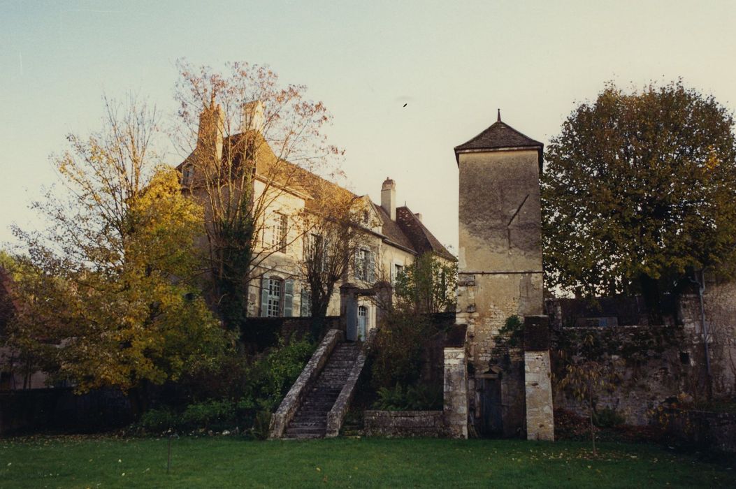 Maison de Vaulabelle : Jardin situé au nord, vue partielle