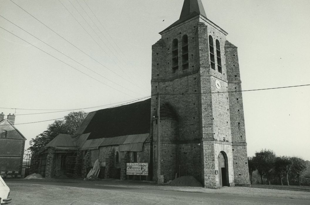 Eglise : Ensemble nord-ouest, vue générale