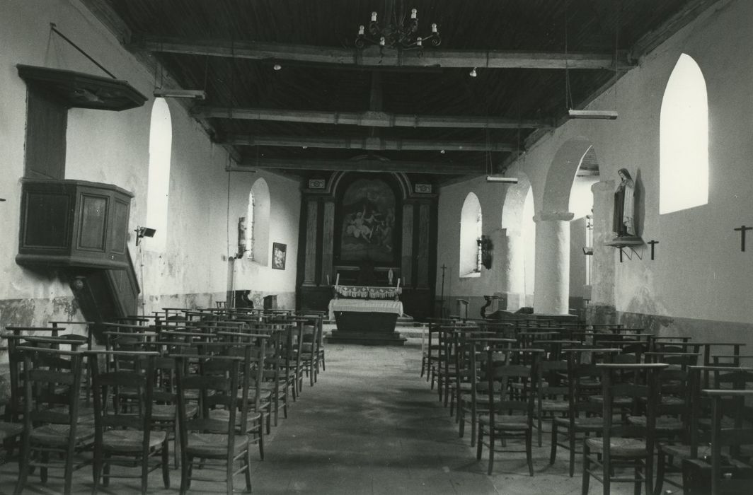 Eglise : Nef, vue générale