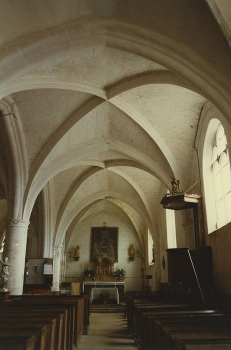 Eglise Saint-Georges : Bas-côté sud, vue générale