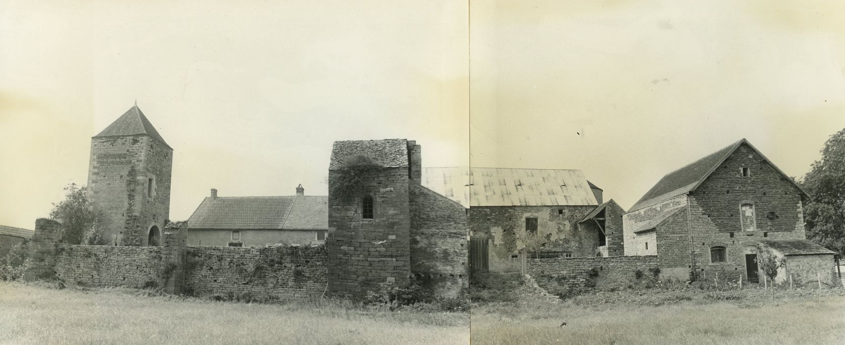 Château (ancien) : Ensemble est, vue générale