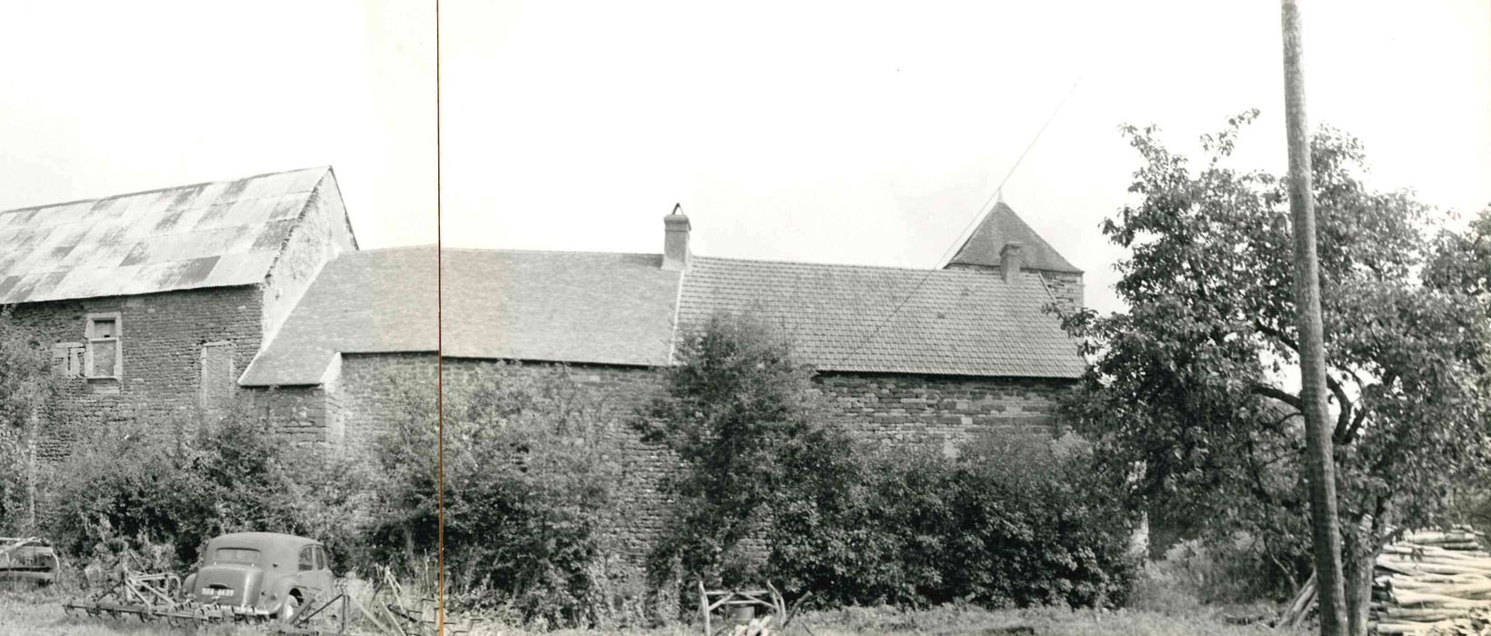 Château (ancien) : Ensemble ouest, vue générale