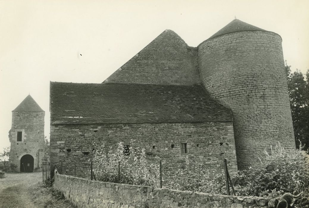 Château (ancien) : Logis nord, ensemble nord, vue générale