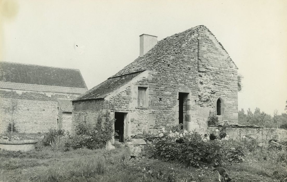 Château (ancien) : Chapelle, façade sud, vue générale