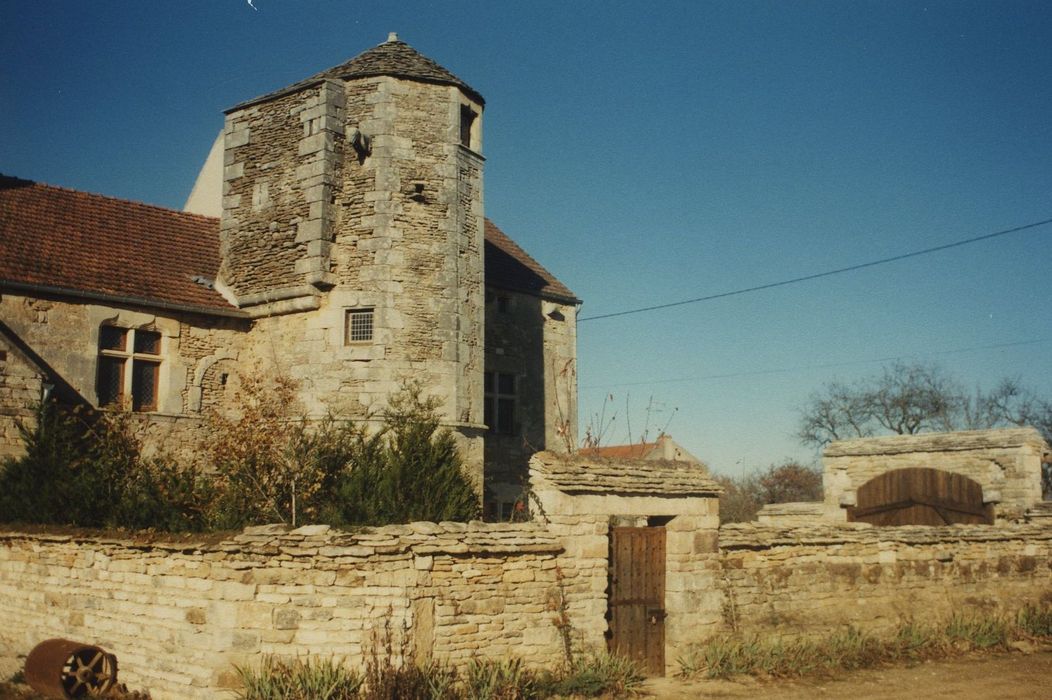 Maison des Goix : Façade sud-est, vue partielle