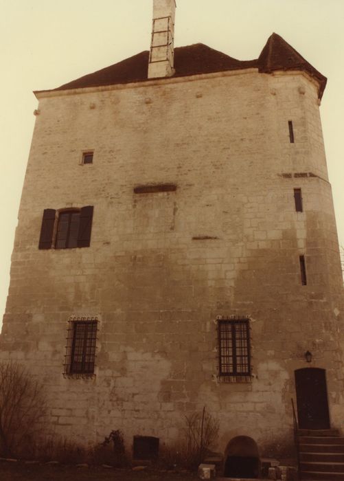 Donjon : Elévation nord, vue générale