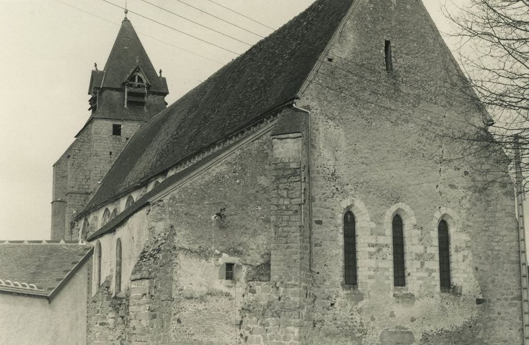 Eglise Saint-Gervais et Saint-Portais : Ensemble sud-est, vue générale