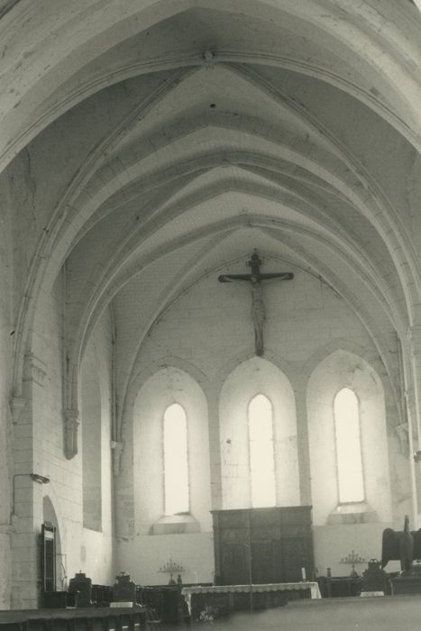 Eglise Saint-Gervais et Saint-Portais : Nef, vue générale