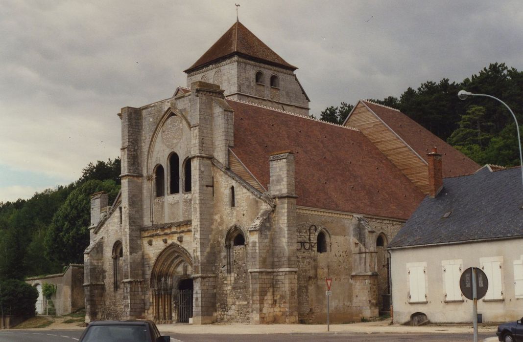 Eglise Saint-Phal : Ensemble sud-ouest, vue générale