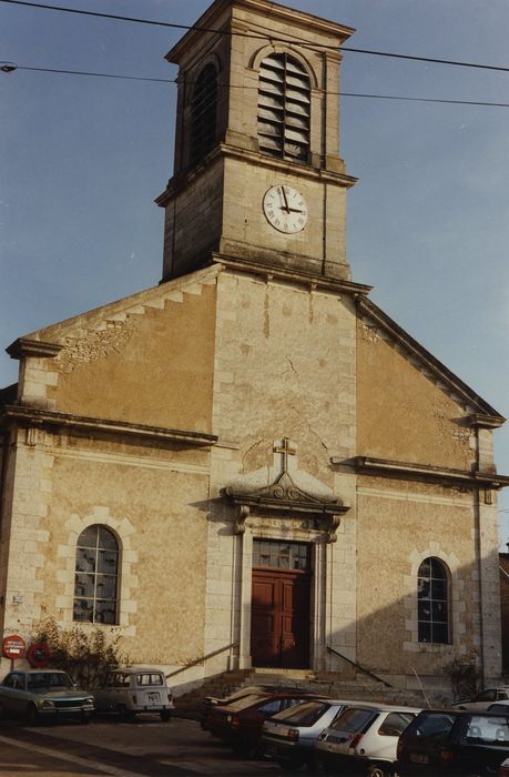 Eglise Saint-Martin : Façade occidentale, vue générale