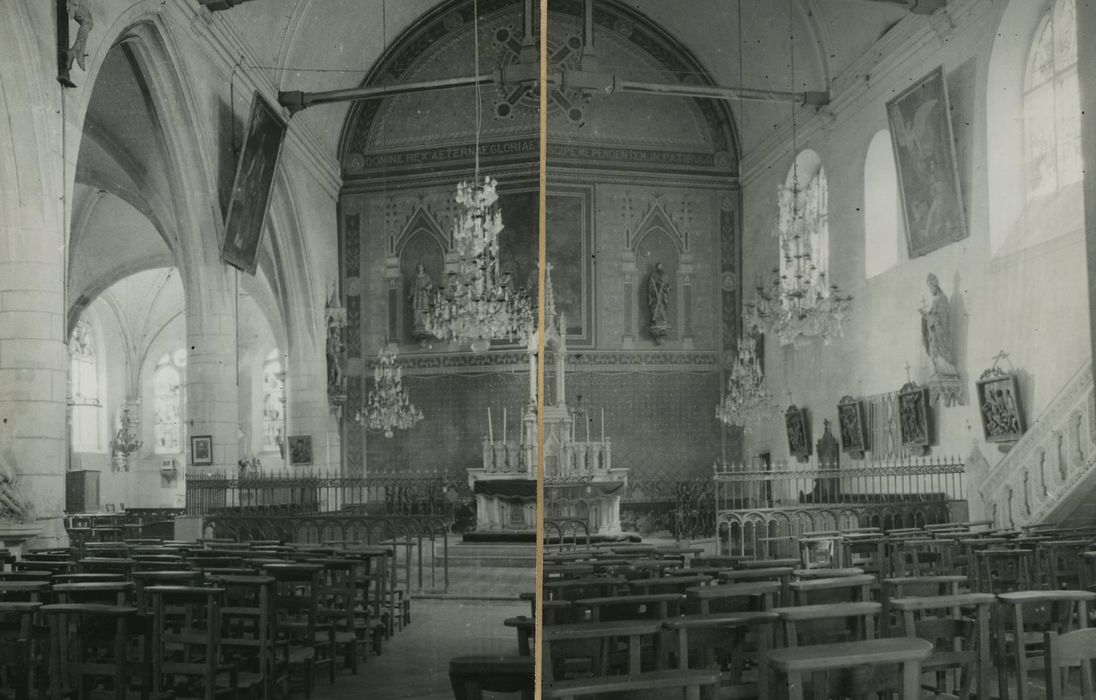 Eglise Saint-André : Choeur, vue générale