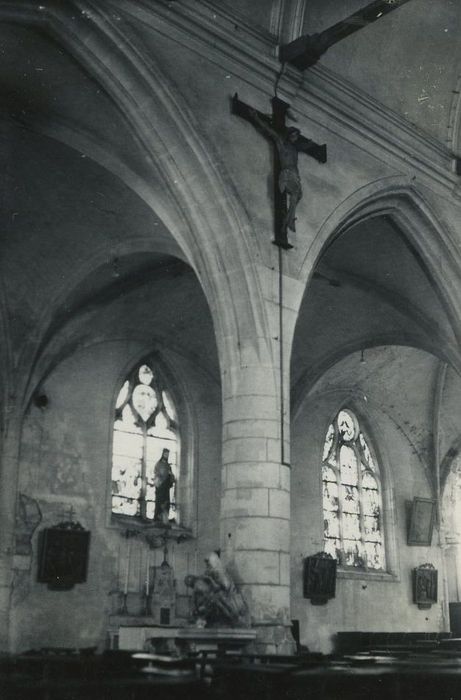 Eglise Saint-André : Bas-côté nord, vue partielle