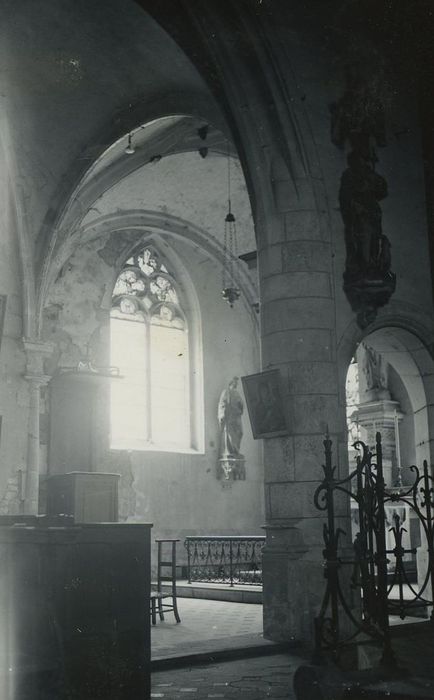 Eglise Saint-André : Bas-côté nord, vue partielle