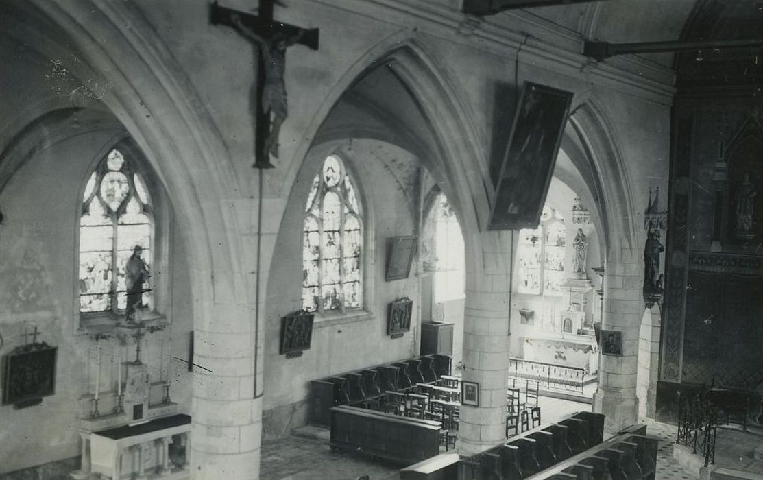 Eglise Saint-André : Bas-côté nord, vue générale