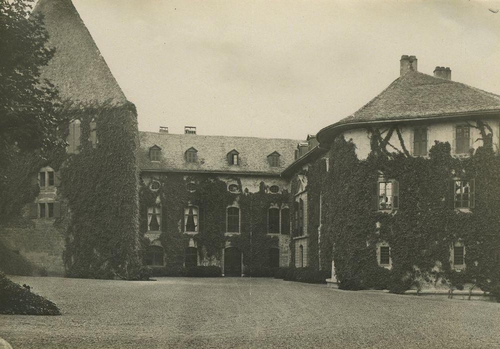 Château de Beauregard : Ensemble nord, vue générale