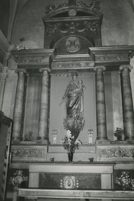 autel, retable de Notre-Dame-des-Gloires  - © Ministère de la Culture (France), Médiathèque du patrimoine et de la photographie, tous droits réservés
