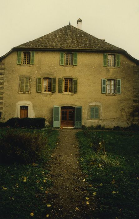 Manoir Chapuis : Façade ouest, vue générale