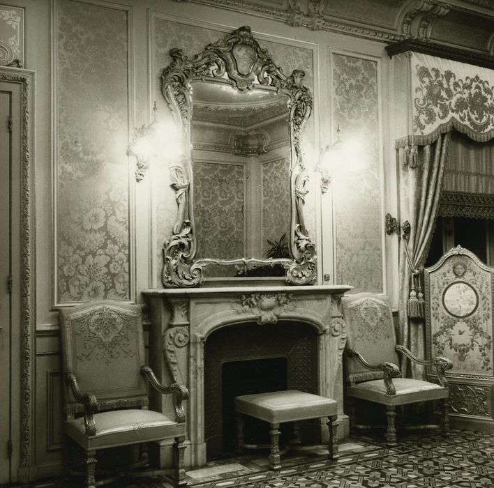 Hôtel de ville (ancien hôtel de la famille Lumière) : Salon d’honneur, vue partielle