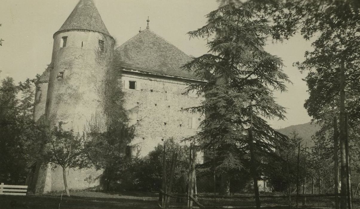 Château de Buffavent : Façade sud, vue partielle