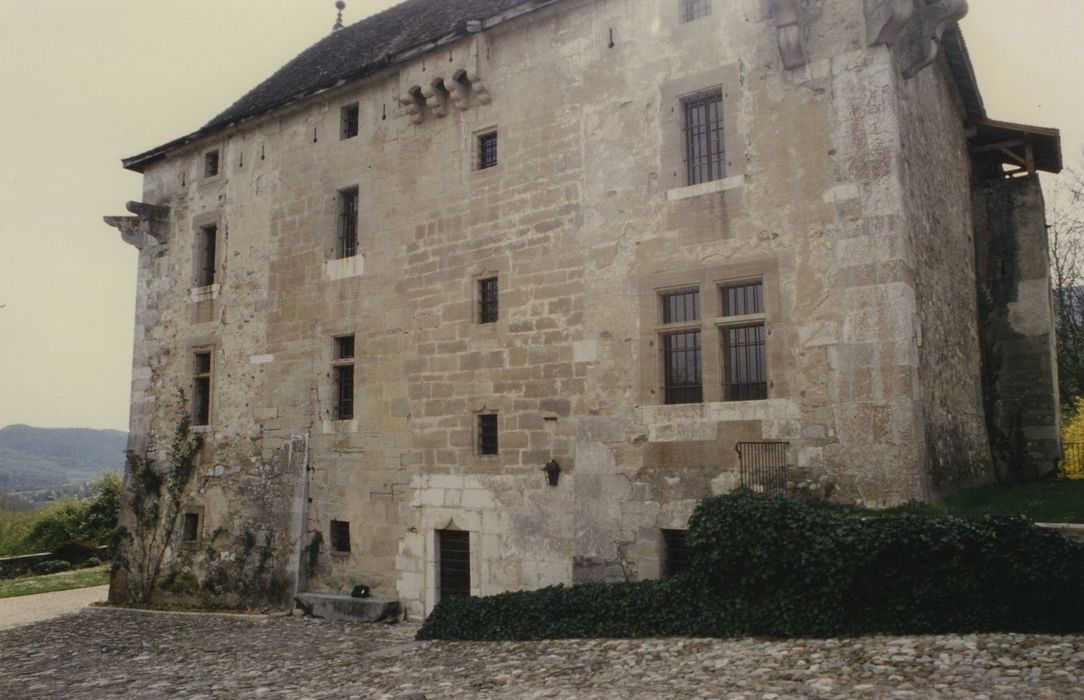 Château de Novéry : Façade est, vue générale