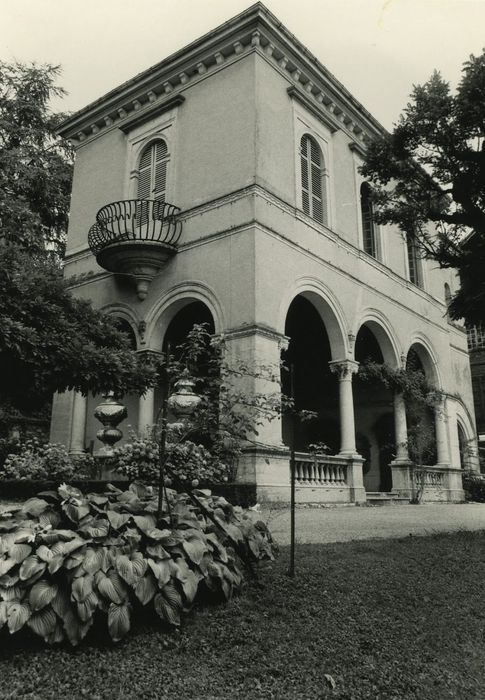 Chalet Charcot : Annexe, façades nord et ouest, vue générale