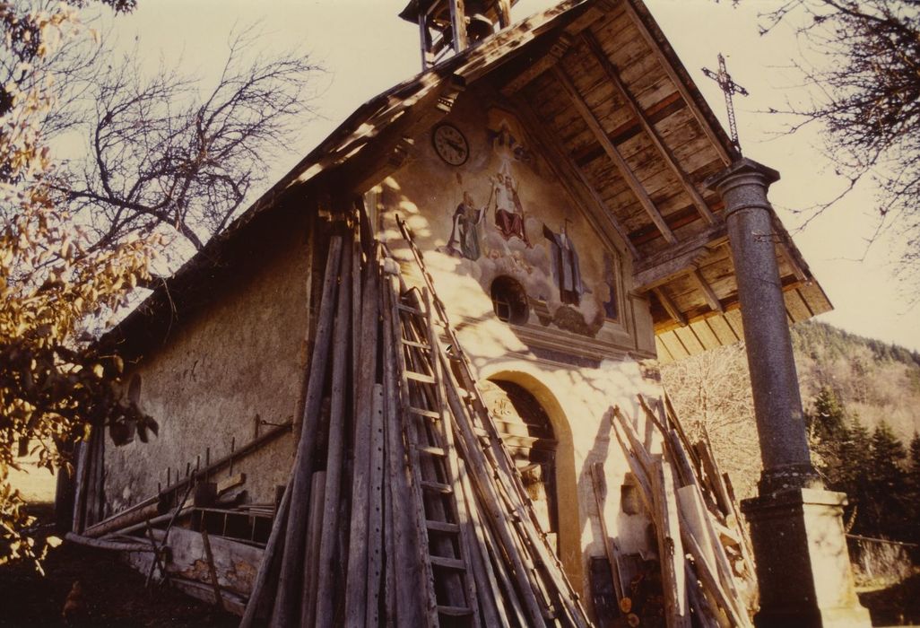 Chapelle Notre-Dame-de-Grâce : Façades nord et ouest, vue générale