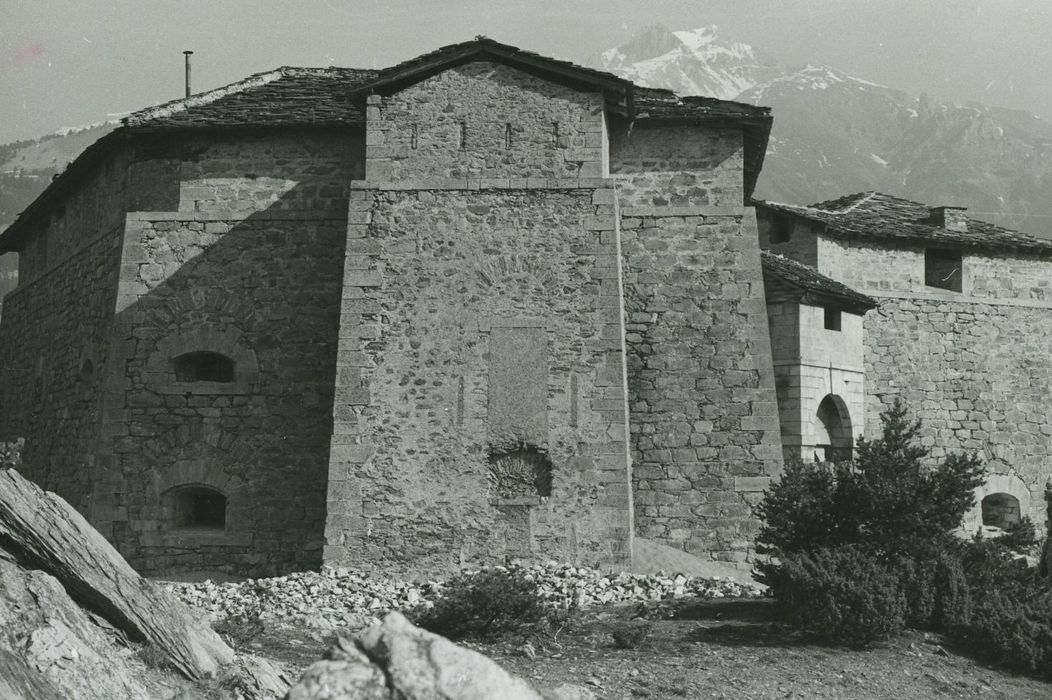 Forts de l'Esseillon : Fort Marie-Christine : Ensemble sud, vue générale