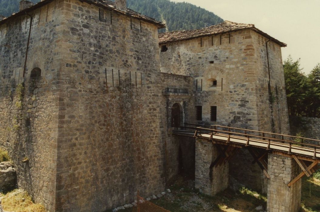 Forts de l'Esseillon : Redoute Marie-Thérèse : Ensemble nord, vue générale