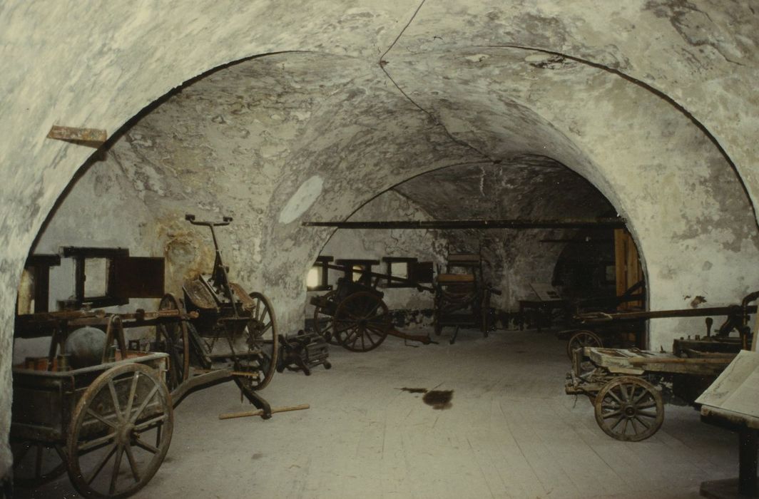 Forts de l'Esseillon : Redoute Marie-Thérèse : Vue générale d’une des galeries