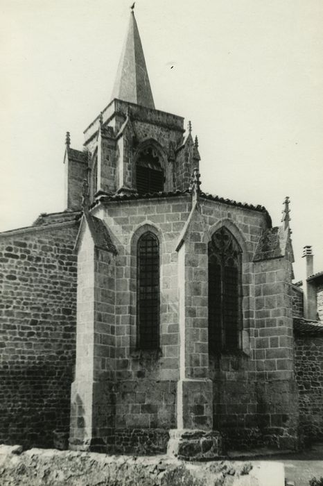 Eglise paroissiale : Chevet, vue générale