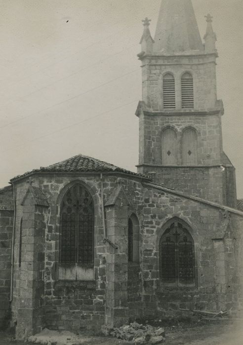 Eglise paroissiale : Chevet, vue générale