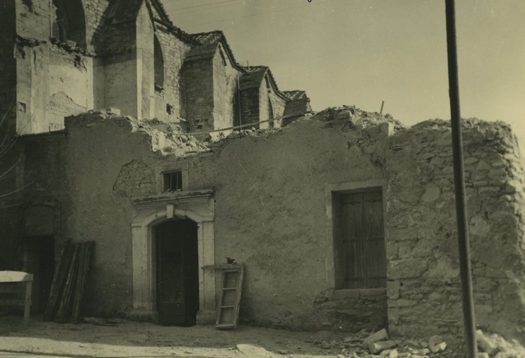 Ancienne maison sud adossée à l’église