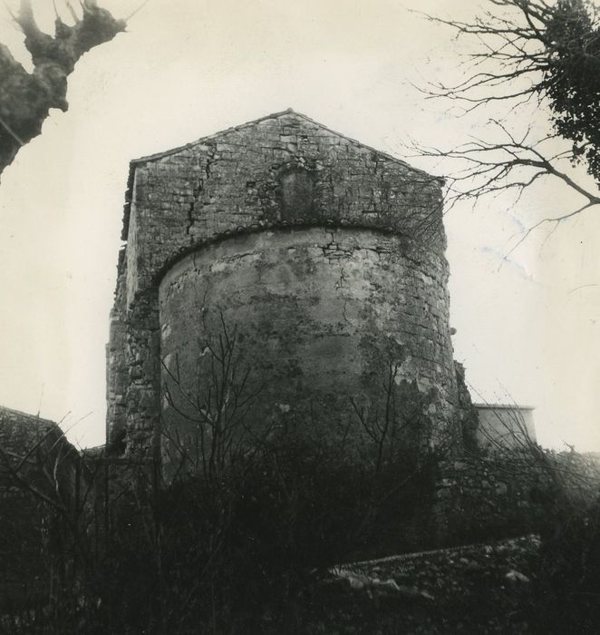 Eglise Saint-Etienne : Chevet, vue générale