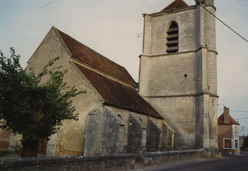 Eglise Saint-Barthélémy : Ensemble sud-ouest, vue partielle