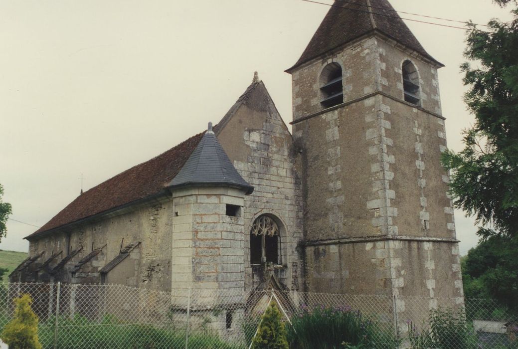 Eglise Saint-Menge : Ensemble nord-ouest, vue générale