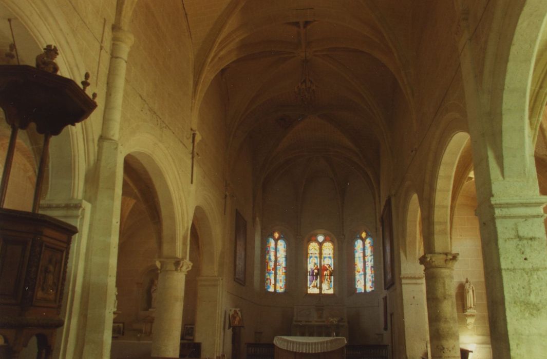 Eglise Saint-Denis : Nef, vue générale