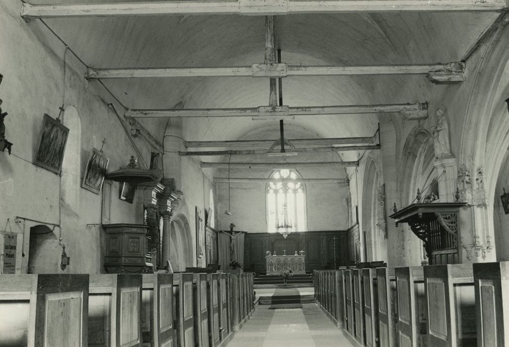 Eglise Saint-Marien : Nef, vue générale