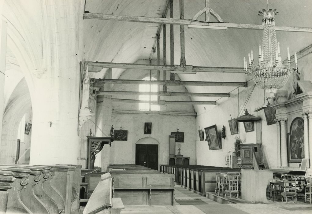 Eglise Saint-Marien : Nef, vue générale