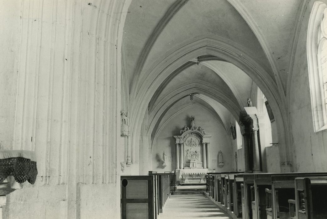 Eglise Saint-Marien : Collatéral sud, vue générale