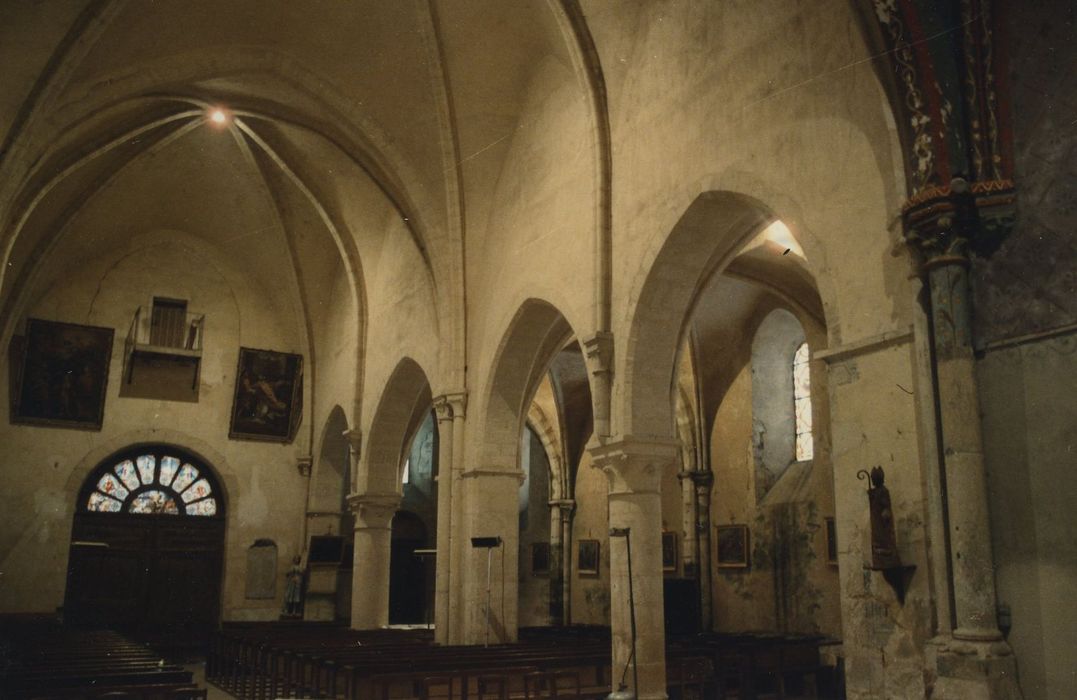 Eglise Saint-Laurent : Nef, vue générale