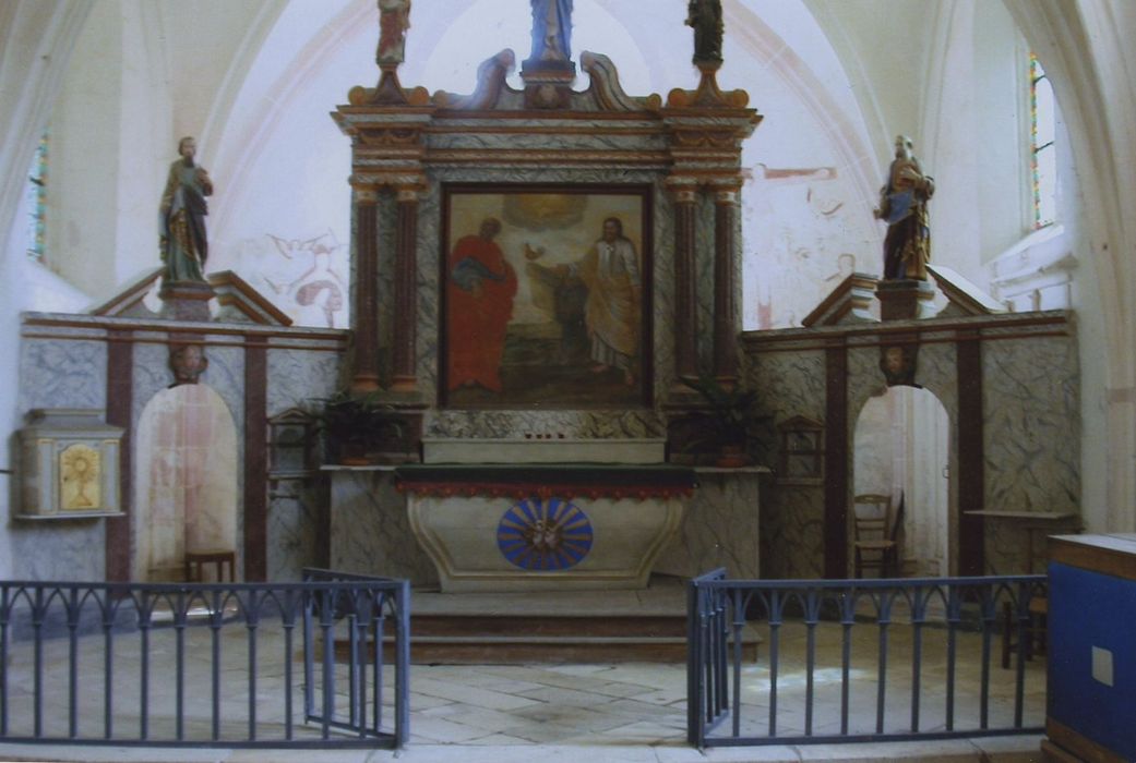 Peinture monumentale : Saint Pierre et saint Paul