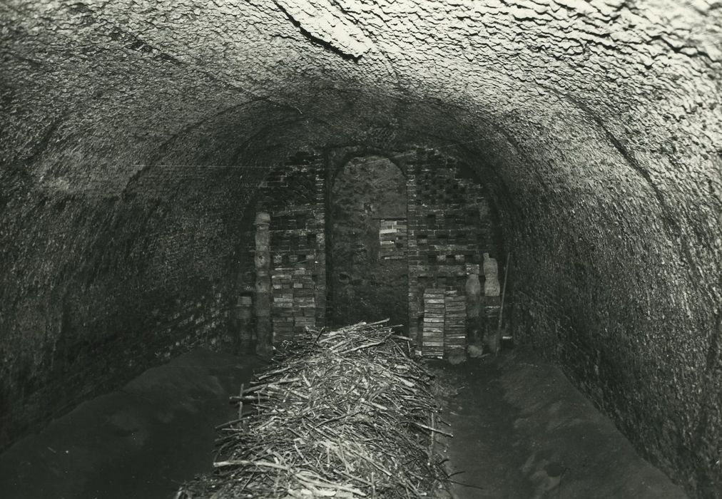 Four à poterie de la Bâtisse : Intérieur du four, vue générale