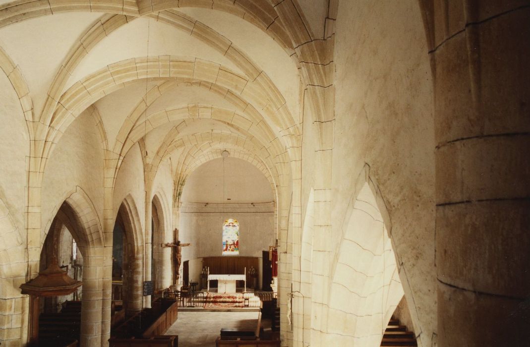 Eglise Saint-Christophe : Nef, vue générale