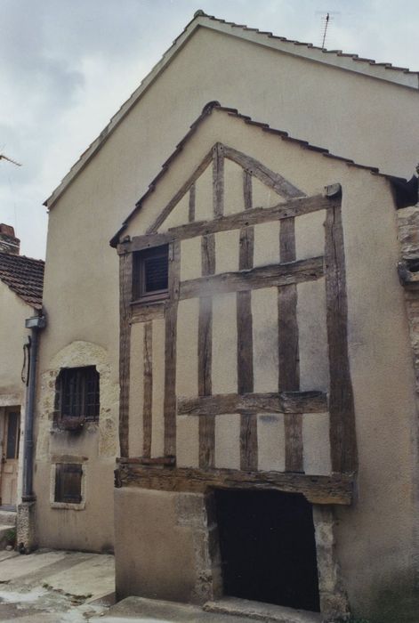 Maison dite de la Toison d'Or : Façade postérieure, vue générale