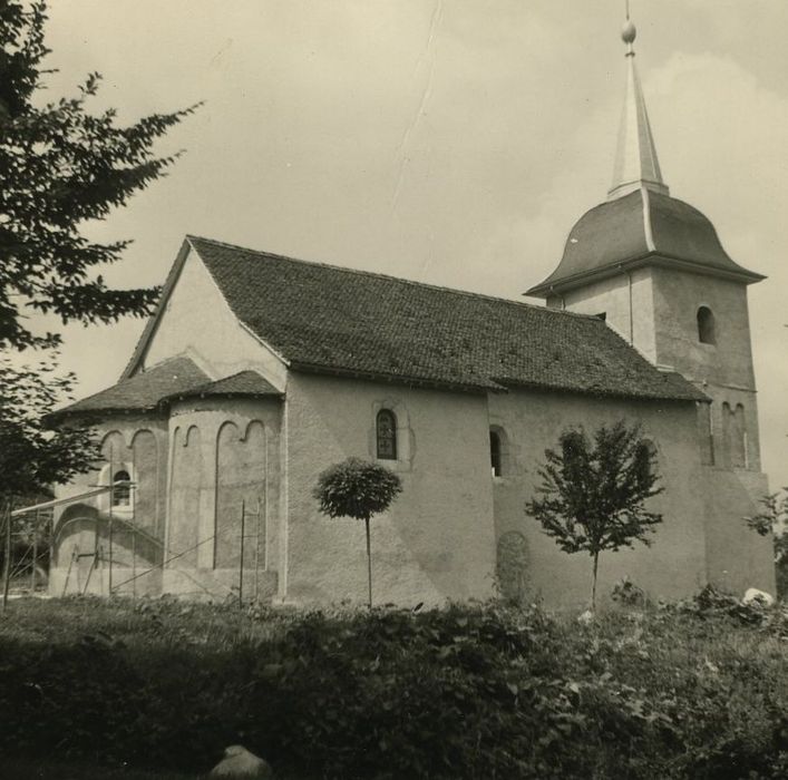 Eglise de la Visitation de Notre-Dame : Façade latérale nord, vue générale