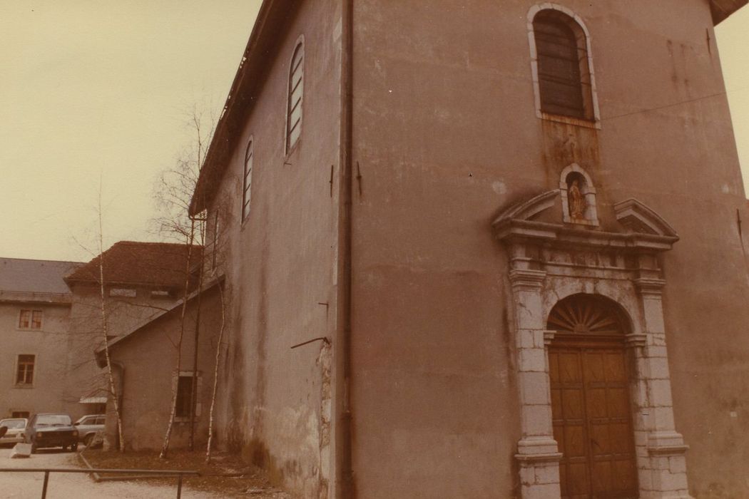 Couvent des Bernardins (ancien) : Chapelle, façades sud et ouest, vue partielle