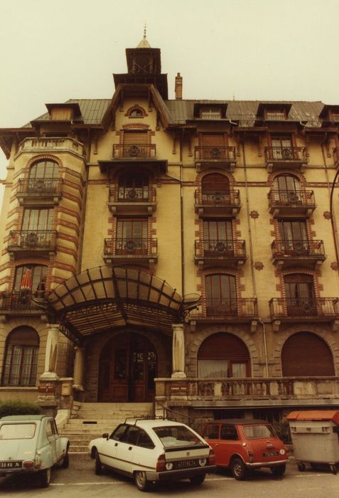 ancien hôtel de voyageurs dit Hôtel du Mont-Joly : Façade ouest, vue partielle